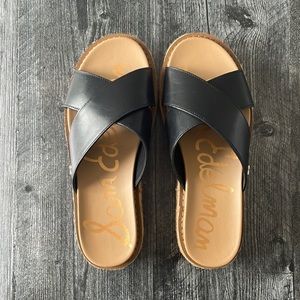 Sam Edelman Korina Black Leather